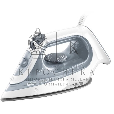 Утюг Braun SI 3054 GY серый/белый, 2400 Вт, 45 г/мин, 180 г/мин, 270 мл