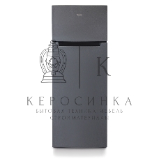 Холодильник Бирюса Б-W6135 матовый графит двухкамерный 240/60л морозилка сверху, автоматическое оттаивание