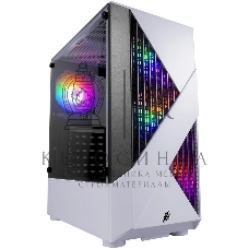 Компьютерный корпус 1STPLAYER FIREROSE F3-A белый, ATX, TG, 4x120мм LED fans inc.