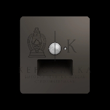 Подсветка настенная Kranz ROUND для ног с/у титан