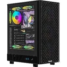Компьютерный корпус Aerocool/Formula MANA DYNAMIC черный без БП ATX 6x120мм 2xUSB 3.0 1xUSB3.1 audio bott PSU