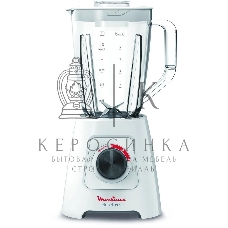 Блендер стационарный Moulinex LM420110 400 Вт, белый