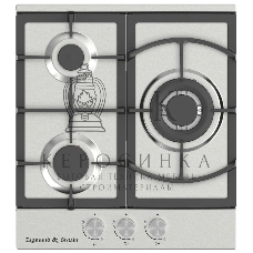 Газовая варочная панель Zigmund & Shtain G 14.4 S независимая, нержавеющая сталь