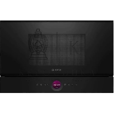 Встраиваемая микроволновая печь Bosch BFL7221B1 черный, 21 л, 900 Вт, переключатели - поворотный механизм/сенсор