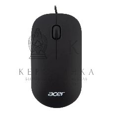 Мышь проводная Acer OMW122 черный, 1200 dpi, USB, кнопки - 3