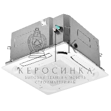 Внутренний блок сплит-системы кассетного типа Electrolux EACC/in-12H/UP4-DC/N8 инвертор, 12000 BTU, 35 м², 29 дБ, охлаждение, обогрев, осушение, белый
