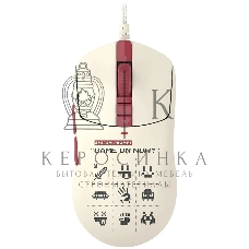 Мышь проводная A4Tech Bloody W72 Ultra Pixels Red рисунок/бежевый/красный, 20000 dpi, USB, кнопки - 7