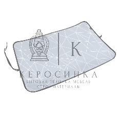 Коврик для глажки Ника КГ/3 с линиями на сером