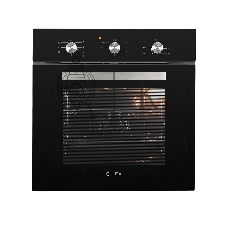 Духовой шкаф электрический встраиваемый LEX EDM 073 BL черный