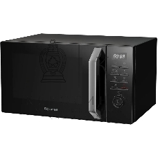 Микроволновая печь Rondell RDE-MW258 черный, 25 л, 900 Вт, переключатели - кнопки, поворотный механизм