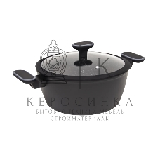 Кастрюля AUFFMAN AM-3102, объем 6,2 л с крышкой 28x11,5 см