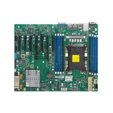 Материнская плата серверная SuperMicro X12SPL-F-B, сокет LGA4189, Intel C621A, DDR4 ECC, 8xDDR4, 2xPCIe 4.0 x16, 5xPCIe x8, 10xSATA, 1xM.2, 2xUSB 3.2, 2xUSB 2.0, 2xRJ-45, VGA, ATX