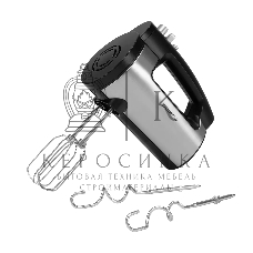 Миксер Polaris PHM-5009А (500вт,6 скор.режима)НЕРЖ.