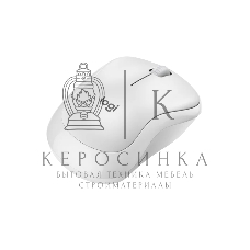 Мышь беспроводная Logitech M240 SILENT белый, 4000 dpi, Bluetooth, кнопки - 3