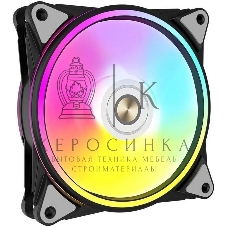 Вентилятор для корпуса Alseye HALO PRO B-P черный, 120 мм, 2100 об/мин, 26 дБ, 4 pin