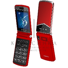 Мобильный телефон Maxvi E11 красный/серебристый