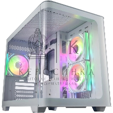 Компьютерный корпус FSP mATX Minitower S380-WA, белый