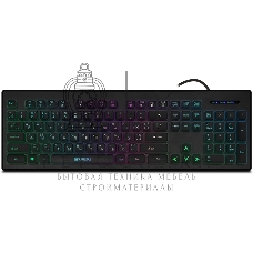Клавиатура SVEN KB-C7500EL проводная, USB Type-A, чёрный
