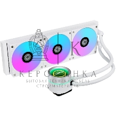 Система жидкостного охлаждения для процессора LIAN LI Galahad II Trinity G89.GA2T36W.00 белый 120мм алюминий+медь 2450rpm 30db 4-pin 280W