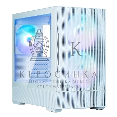 Компьютерный корпус ZALMAN P30 AIR, MATX, белый, WINDOW, 2xCombo (3.5'' or 2.5''), 3x2.5