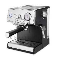 Кофеварка рожковая Centek CT-1167 черный/серебристый, исп. кофе - молотый, 1.6 л, 850 Вт, 20 бар