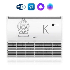 Внутренний блок напольно-потолочной сплит-системы Ballu BLC_CF/in-18HN1_21Y 18000 BTU, 55 м², 32 дБ, охлаждение, обогрев, осушение, белый