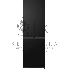 Холодильник Candy CFN6185B черный двухкамерный 207/91 л морозилка снизу, No Frost