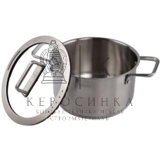 Кастрюля ATTRIBUTE ASA004 ARGENTO 5 л, 24 см, индукция