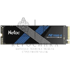 Накопитель SSD Netac NV7000-Q, 4Tb, M.2 2280, PCIe 4.0 x4, NVMe, R/W 7100/6200, с радиатором