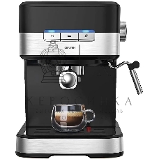 Кофеварка рожковая Centek CT-1171 черный, исп. кофе - молотый, 1.5 л, 1200 Вт, 20 бар