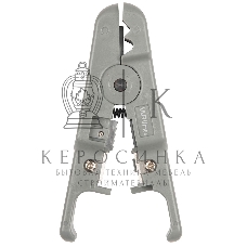 Инструмент обжимной Hyperline WRline WR-501B Стрипер для зачистки и обрезки витой пары (UTP/STP) и телефонного кабеля 3,2-9 мм, с возможностью регулировки