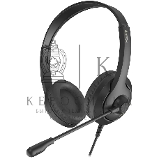 Гарнитура проводная с микрофоном A4Tech Fstyler FH100i черный 1.8м накладные оголовье (FH100I)