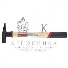 Молоток Matrix слесарный, 100 г, квадратный боек, деревянная рукоятка