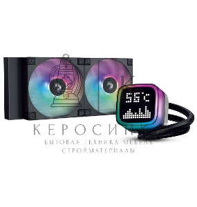 Жидкостная система охлаждения Deepcool LP240 R-LP240-BKMSNC-G-1 черный 120мм алюминий+медь 2400rpm 38.7db 4-pin 300W