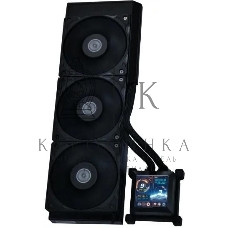 Система жидкостного охлаждения Lian-Li HydroShift LCD 360S Soc-AM5/AM4/1700 черный 4-pin 29.8dB Al+Cu LCD 330W Ret (G89.GHSLCD36SB.R0)