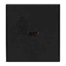 Розетка Kranz STRONG HDMI с/у антрацит