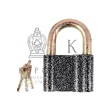 Замок навесной Park Ч/80