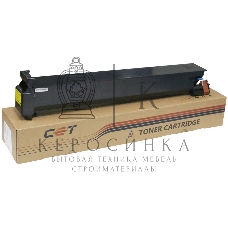 Картридж лазерный CET TN-213Y/214Y/314Y CET6802 Yellow (360 г. 20000 стр.) для Konica Minolta Bizhub C200/C203/C253/C353