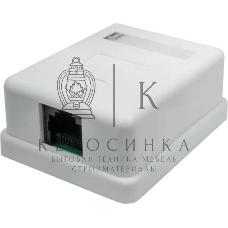 Розетка компьютерная Suprlan 10-0307-1, наклад. RJ45 1 кат.5E UTP