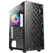 Компьютерный корпус Azza Spectra черный без БП ATX 7x120мм 2x140мм 2xUSB 2.0 1xUSB 3.0 audio bott PSU