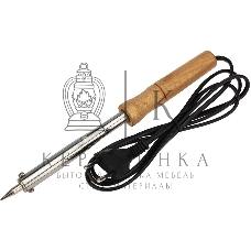 Паяльник ПД PROconnect, 220 В, 85 Вт, деревянная ручка, блистер