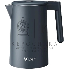 Чайник электрический Viomi Double-layer kettle черный V-MK171A