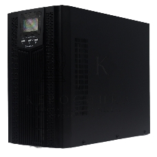 Источник бесперебойного питания (ИБП) Raskat HIO-3000VA+ (3000ВА, 2700Вт, 6xIEC320, LCD, USB type-B, 1xRS232, чистая синусоида)