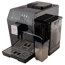 Кофемашина KORTING KACM 2026 N Fagotti, автоматическая, сенсорное управление, сенсорный дисплей, давление 19 бар, капучинатор, емкость для молока (400 мл), кофемолка (150 г), 6 уровней помола, черный