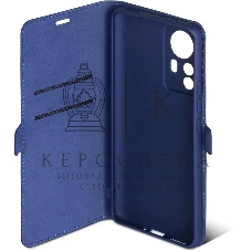 Чехол (флип-кейс) DF xiFlip-79, для Xiaomi 12 Pro, синий xiflip-79 (blue)