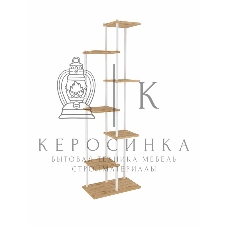 Подставка для цветов ЗМИ Шафран 17Л белый ПДЦШ17Л Б