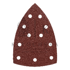 Треугольник абразивный Denzel на ворc. подложке под 