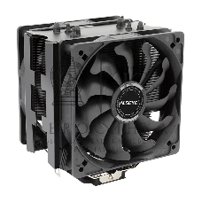 Кулер для процессора Alseye S120D-B черный, 120 мм, алюминий/медь, 1700 об/мин, 38.8 дБ, 4 pin, 135 Вт, 153 мм