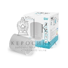 Светильник Gauss Overhead накл цил 6W 420lm 4100K 170-240V IP20 68x75мм белый с расс LED
