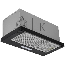 Вытяжка встраиваемая Gorenje TH60E6XB серебристый управление: кнопочное (1 мотор)